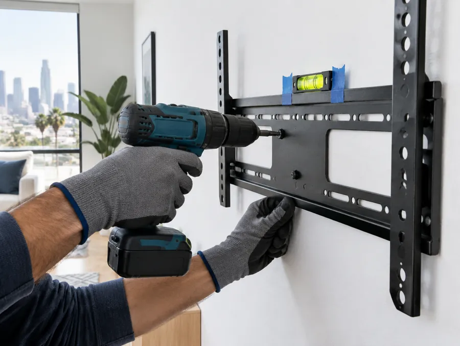 TV mounting & smart home setup
